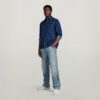 1-ficks vanlig denimskjorta 1-ficks vanlig denimskjorta