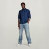 1-ficks vanlig denimskjorta 1-ficks vanlig denimskjorta