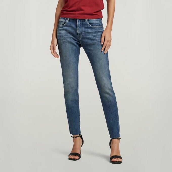 3301 Skinny Jeans med ankelrem