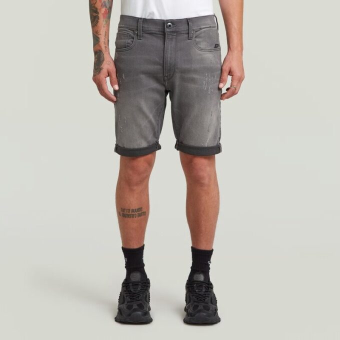 3301 Slimmade Jeansshorts 3301 Slimmade Jeansshorts