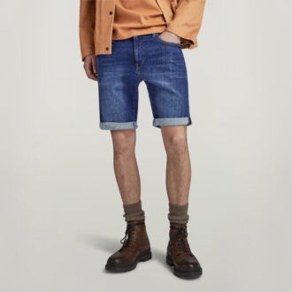 3301 Slimmade Jeansshorts