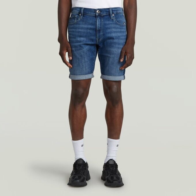 3301 Slimmade Jeansshorts 3301 Slimmade Jeansshorts