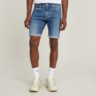 3301 Slimmade Jeansshorts