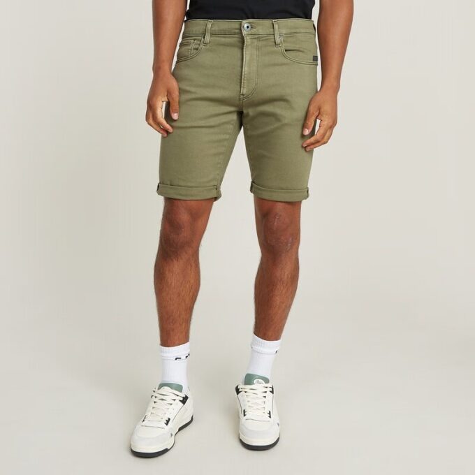 3301 Slimmade Jeansshorts 3301 Slimmade Jeansshorts
