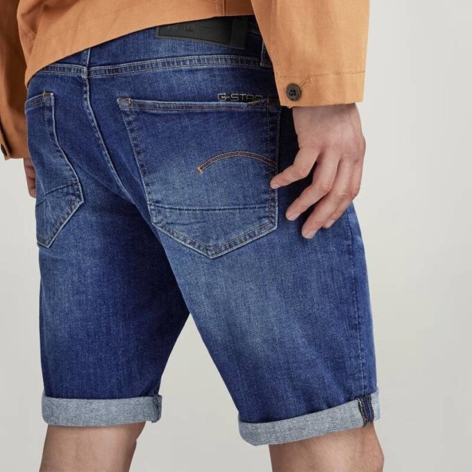 3301 Slimmade Jeansshorts 3301 Slimmade Jeansshorts