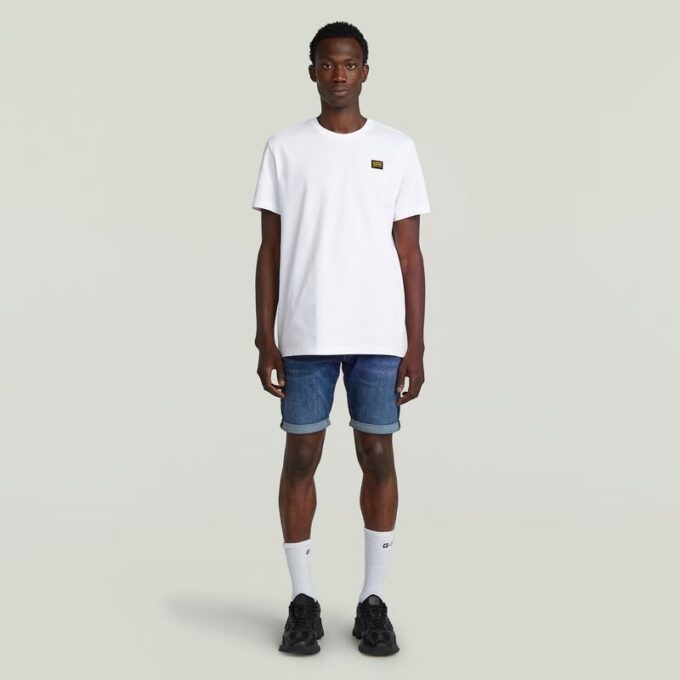 3301 Slimmade Jeansshorts 3301 Slimmade Jeansshorts
