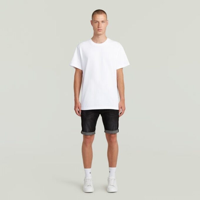 3301 Slimmade Jeansshorts 3301 Slimmade Jeansshorts