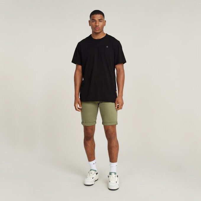 3301 Slimmade Jeansshorts 3301 Slimmade Jeansshorts
