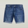 3301 Slimmade Jeansshorts 3301 Slimmade Jeansshorts