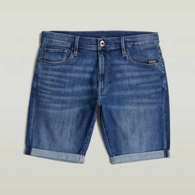 3301 Slimmade Jeansshorts 3301 Slimmade Jeansshorts