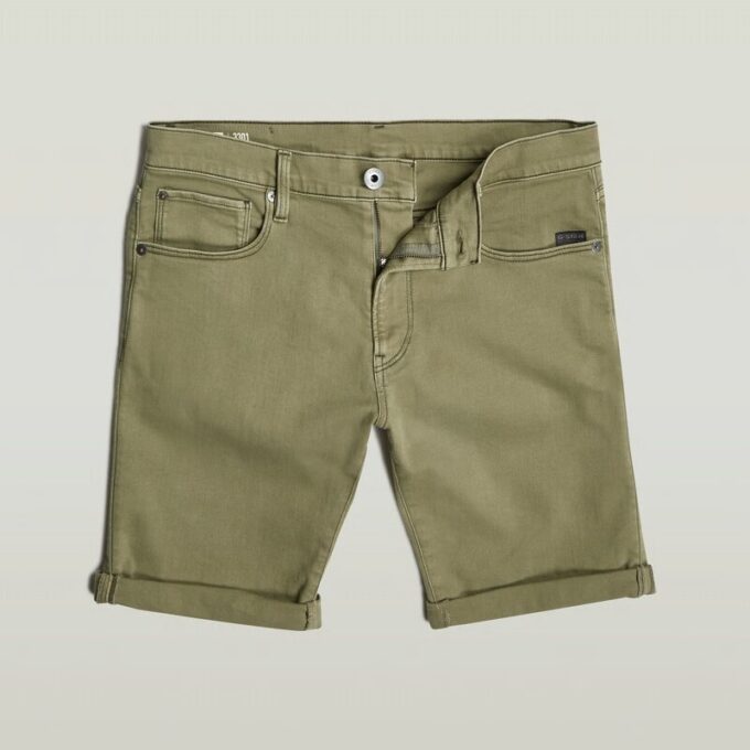 3301 Slimmade Jeansshorts 3301 Slimmade Jeansshorts
