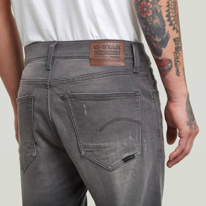 3301 Slimmade Jeansshorts 3301 Slimmade Jeansshorts