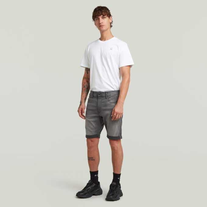 3301 Slimmade Jeansshorts 3301 Slimmade Jeansshorts