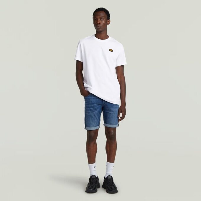 3301 Slimmade Jeansshorts 3301 Slimmade Jeansshorts