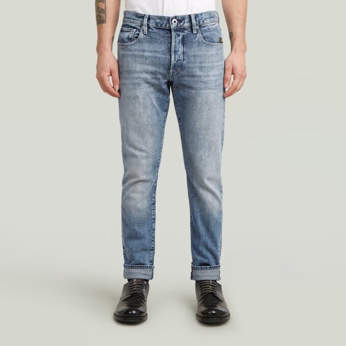 3301 Slimmade Selvedge-jeans 3301 Slimmade Selvedge-jeans