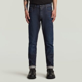 3301 Slimmade Selvedge-jeans