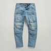 3D Raka Avsmalnande Denim Cargobyxor 3D Raka Avsmalnande Denim Cargobyxor