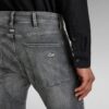 5620 3D Dragkedja Knä Skinny Jeans
