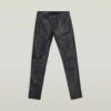 5620 3D Dragkedja Knä Skinny Jeans