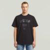 89 Back Graphic Loose T-shirt 89 Back Graphic Loose T-shirt