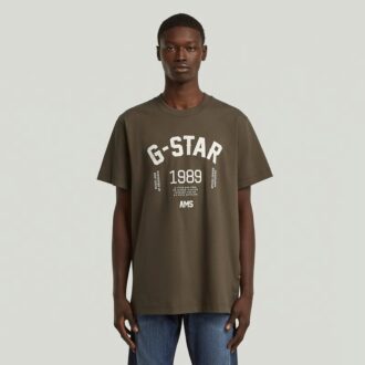 89 Back Graphic Loose T-shirt