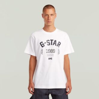 89 Back Graphic Loose T-shirt