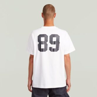 89 Back Graphic Loose T-shirt
