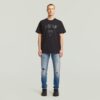 89 Back Graphic Loose T-shirt 89 Back Graphic Loose T-shirt