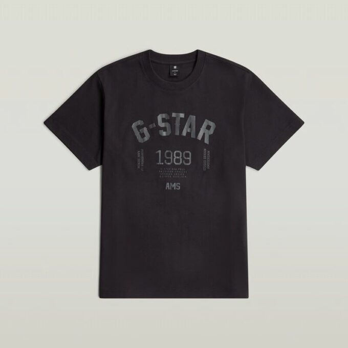 89 Back Graphic Loose T-shirt 89 Back Graphic Loose T-shirt