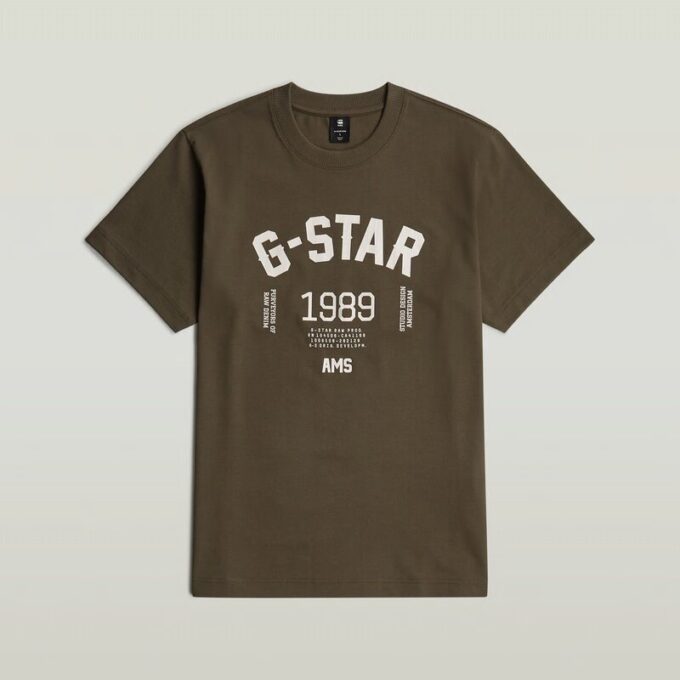 89 Back Graphic Loose T-shirt 89 Back Graphic Loose T-shirt