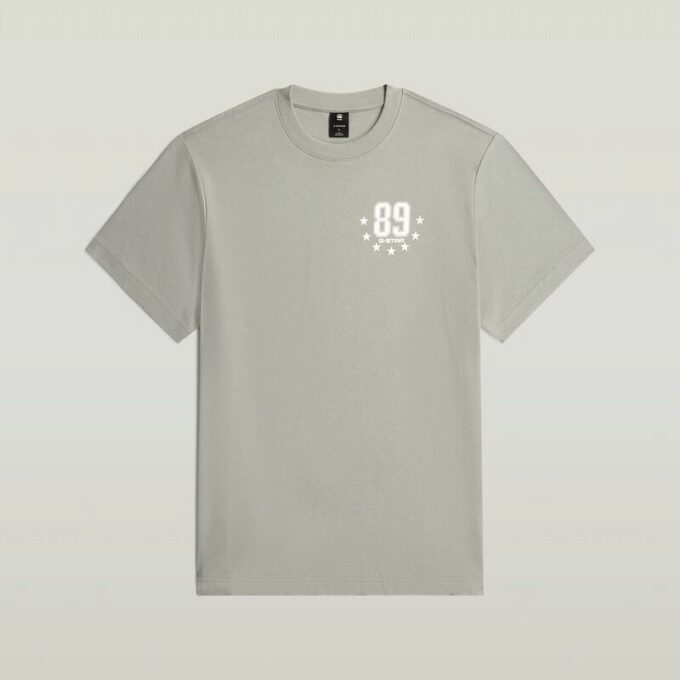 89 Back Graphic Loose T-shirt 89 Back Graphic Loose T-shirt