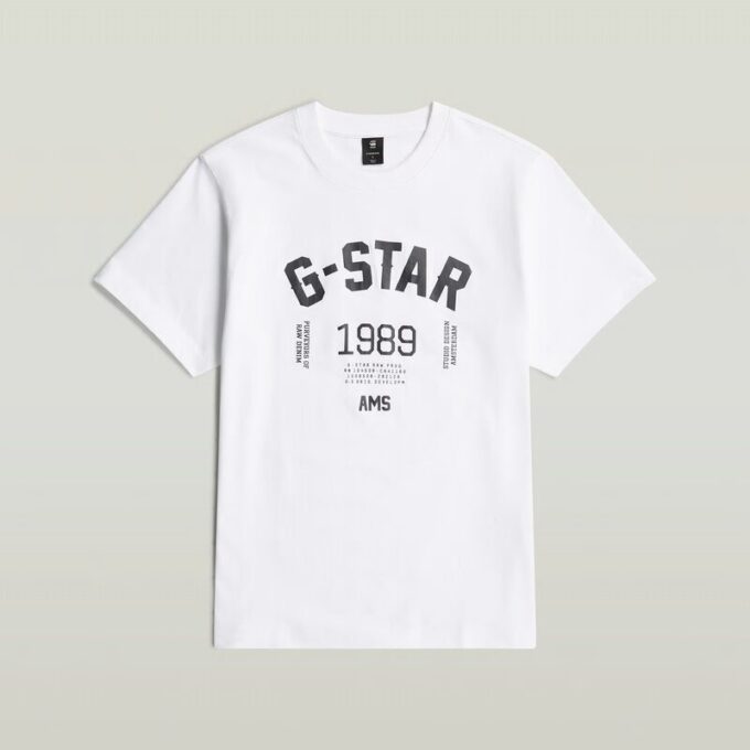 89 Back Graphic Loose T-shirt 89 Back Graphic Loose T-shirt