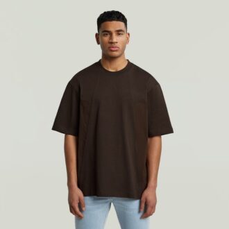 A-linjeformad boxig t-shirt