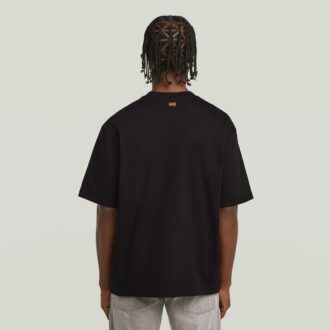 A-linjeformad boxig t-shirt