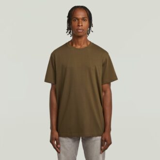 A-linjeformad lös t-shirt