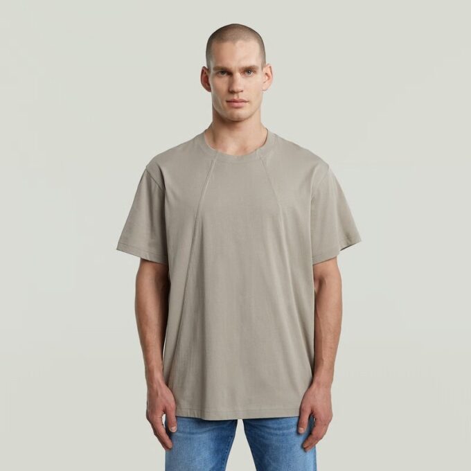 A-linjeformad lös t-shirt