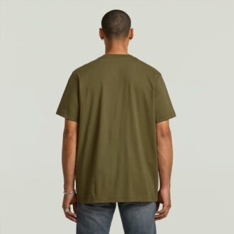 A-linjeformad lös t-shirt