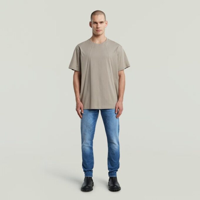 A-linjeformad lös t-shirt