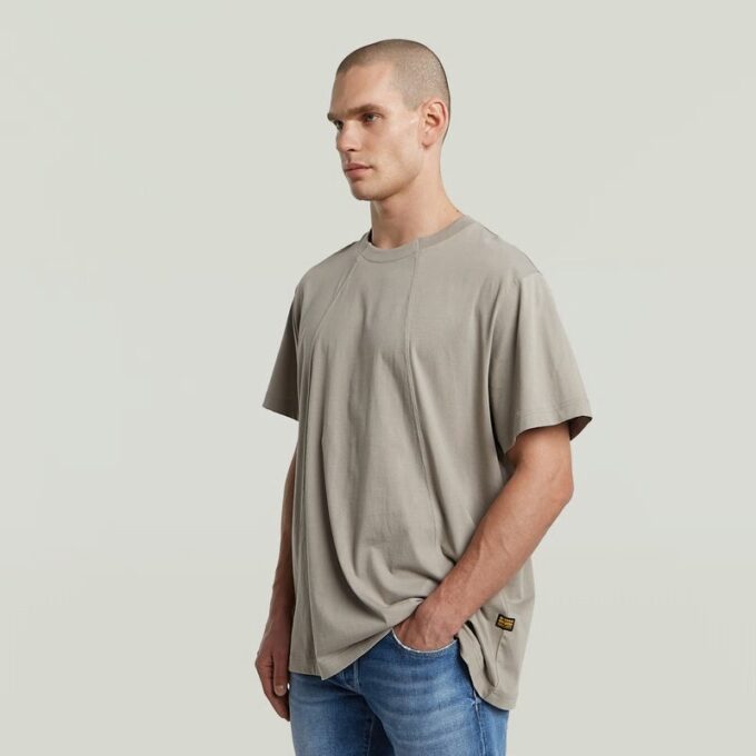 A-linjeformad lös t-shirt