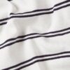 A-linjeformad randig boxig t-shirt A-linjeformad randig boxig t-shirt