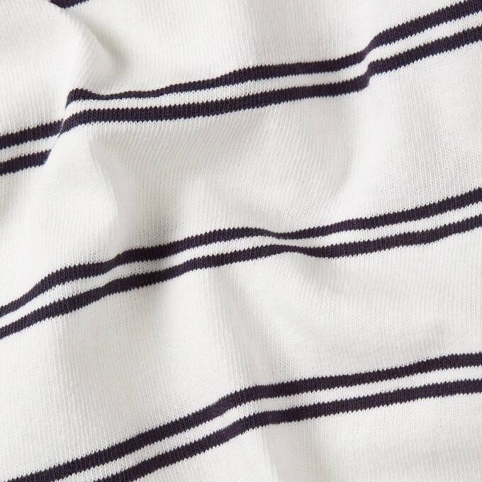 A-linjeformad randig boxig t-shirt A-linjeformad randig boxig t-shirt