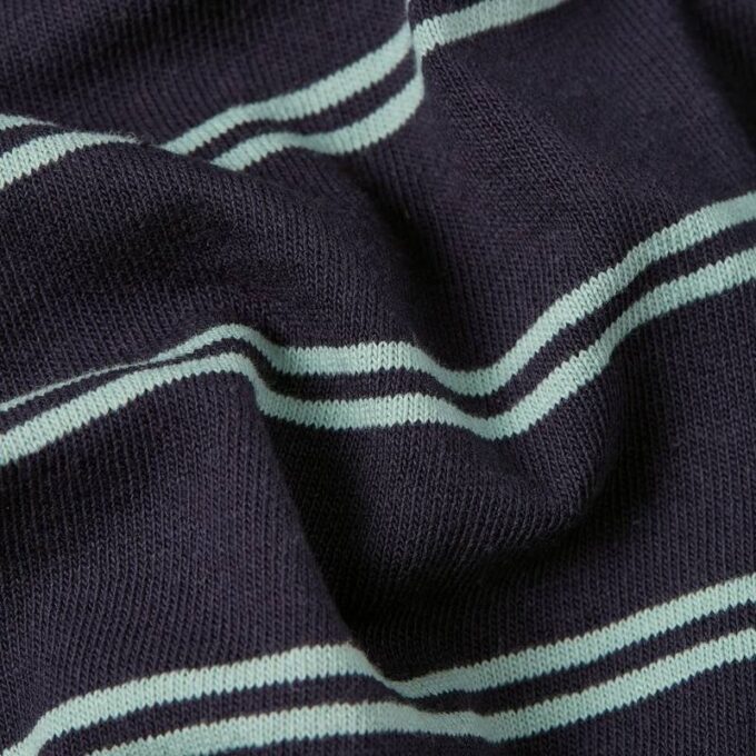A-linjeformad randig överdimensionerad t-shirt A-linjeformad randig överdimensionerad t-shirt