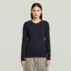A-linjeformad smal ribbad t-shirt A-linjeformad smal ribbad t-shirt