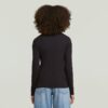 A-linjeformad smal ribbad t-shirt A-linjeformad smal ribbad t-shirt