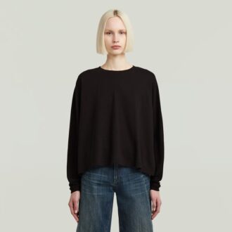 A-linjeformad överdimensionerad t-shirt