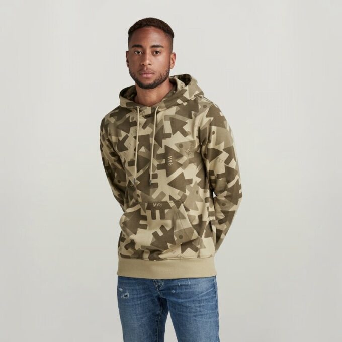 Arrow Camo-tröja med huva Arrow Camo-tröja med huva