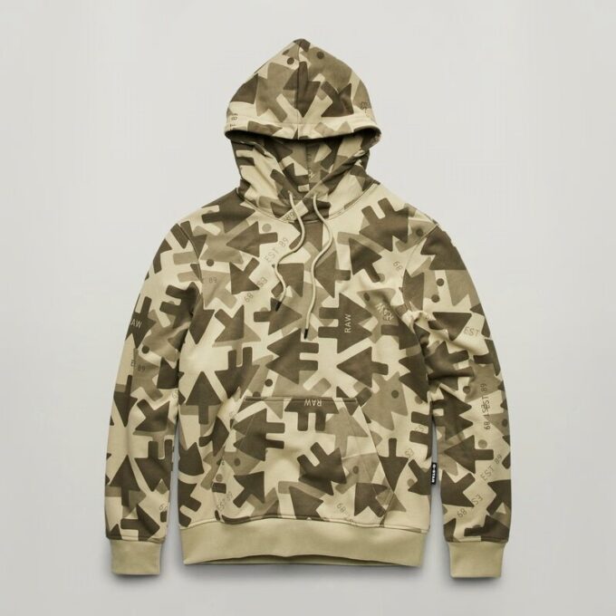 Arrow Camo-tröja med huva Arrow Camo-tröja med huva