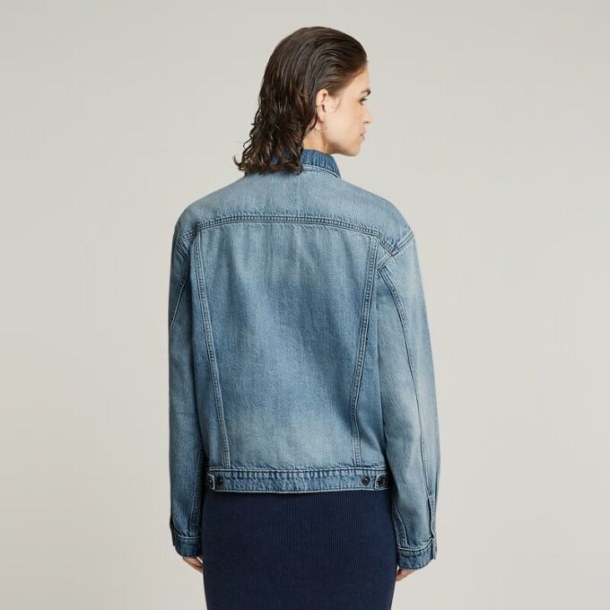 Avslappnad jeansjacka Avslappnad jeansjacka
