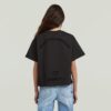Avslappnad t-shirt med flera mönster Avslappnad t-shirt med flera mönster