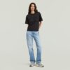 Avslappnad t-shirt med flera mönster Avslappnad t-shirt med flera mönster
